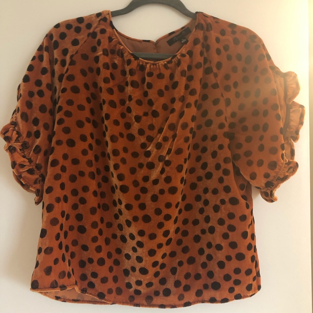 Madewell leopard print shirt